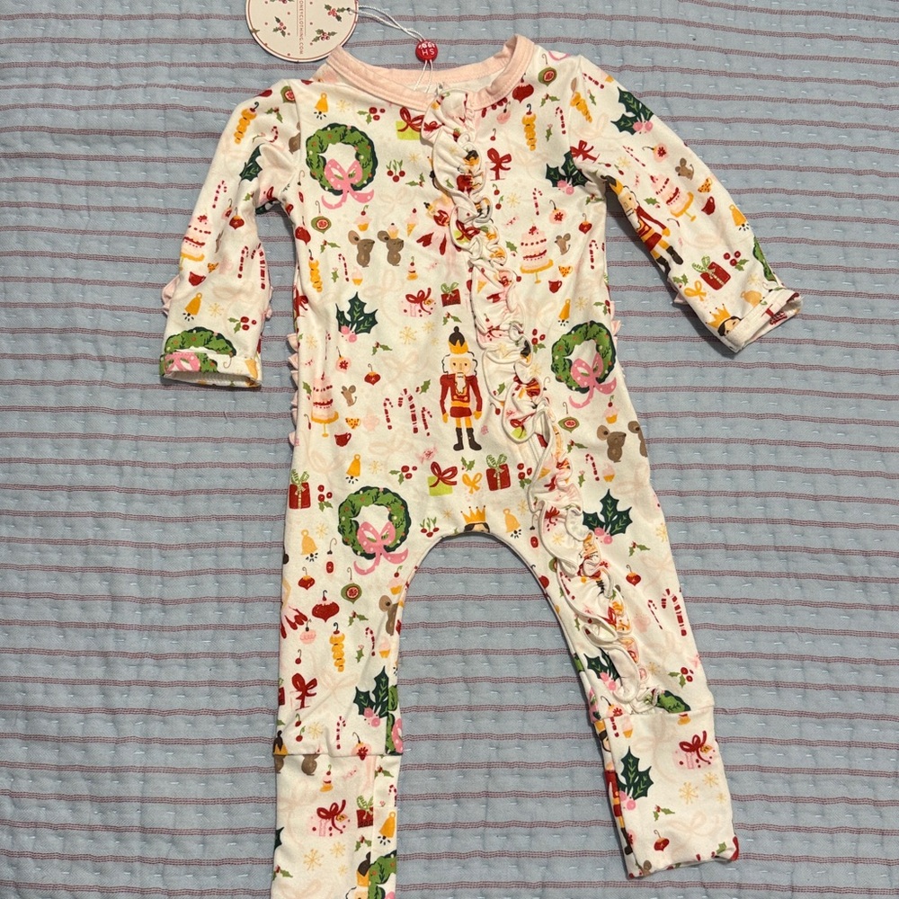 NWT 6 months SweetHoney Nutcracker Layette pajamas